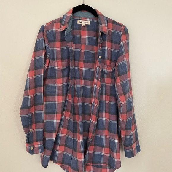 Rare Madewell Flannel Overshirt - Picture 3 of 3